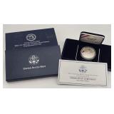 2002-W Military Academy 90% Silver Dollar - Proof