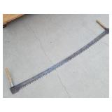 Antique Two-Man Crosscut Saw
