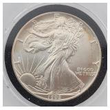 1992 American Eagle 1 Oz Fine Silver Dollar