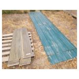 Flooring & Corrugated Metal Remnants