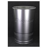 Snap-On Collectible Metal Waste Basket - NEW