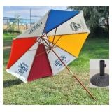 Vtg Captain Morgans PARROT BAY Beach Umbrella
