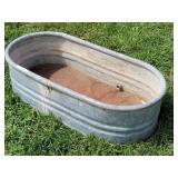 Galvanized Steel Oval Stock Tank / Garden Planter