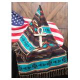 Western-Inspired Table Runner & Lariat Cross