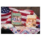 Wine Barrel Cookbook Holder & Decorative Cookbook