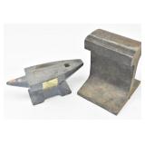 14 LB & 6 LB Steel Anvil