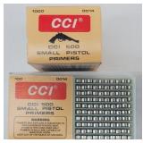 (1,000 ct.) CCI Primers #500 Small Pistol