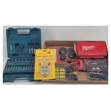 Tools: Allied Drill Bit & Screwdriver Bit Set, ...