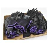 Work Gloves Size Small, Purple
