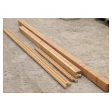 4" X 4" Lumber / Post & Wood Closet Rods / Rails