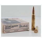 (18rd) .340 WBY Magnum 250gr Ammo