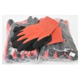 Nitrile-Coated Fabric Work Gloves ï¿½ Size M
