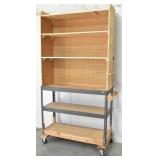 Mobile Shop Shelving Cart