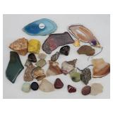 Mixed Rock Minerals, Polished Stones, Slabs