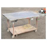 Heavy Duty Rolling Welding & Fabrication Table +