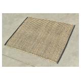 Dash & Albert Jute Area Rug Black & Tan