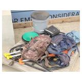 Camping Outdoor Lot: Backpacks, Paddles...