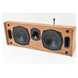 Klipsch KV3 Center Channel Speaker ï¿½ Medium Oak ï¿½