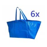 (6) 18 Gal. Haul-It-All Moving Tote Bags - NEW