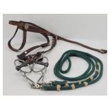 Equine Combination Bit w/ Rope & Western ...