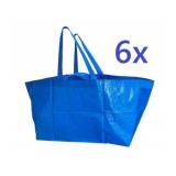 (6) 18 Gal. Haul-It-All Moving Tote Bags - NEW