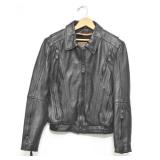 Firsts Classics Leather Bomber Jacket Motorcycle S