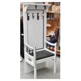 Shabby Chic Hand Crafted Bench/Coat Rack