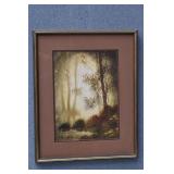 "Quiet Spot" Watercolor Print by Mary Leffler