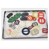 Collection Of Vintage Ladies Buckles