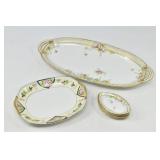 Hand Painted Nippon Trays