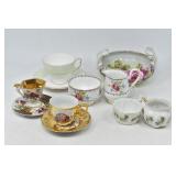 Royal Albert Creamer, Norcrest Creamer,Tea Cups &