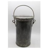 "Antique" Metal Lunch Bucket/Pail w/Handle
