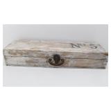 "Shabby Chic" Wood Storage Decorative Box