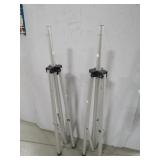 Two Folding  Speaker Stands Tripods