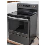 Whirlpool Electric Range Glass Cook Top