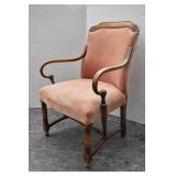 Vintage Upholstered Chair Unique Style