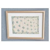 Framed Art Silk Butterfly Scarf