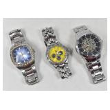 Eigin Skeleton Stainless Steel Automatic Watch