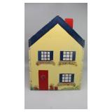 Country Cute Painted Wood Magazine/Book Holder