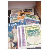 Collection of Vintage Piano Music Sheets