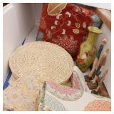 Home Decor, Table Runner, Pillow, Valance, Vase