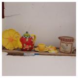 Gift Craft "Tea Party" Colorful Cute Teapot,