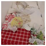 Linens, Place-mats, Hankies, Tablecloths & More
