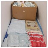 "Laura" Hand Scalloped Jacquard Tablecloth &