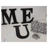 Black & White Top Hat/Mustache Shower Curtain &