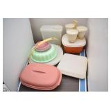 Vintage Tupperware: Jello Mold, Microwave Steamer