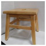 Wood 12" Foot Stool