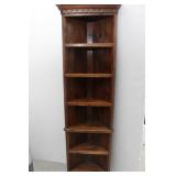Kling Six Shelf Corner Bookshelf