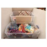 Variety Lot: Sewing Notions, Material, Stretch