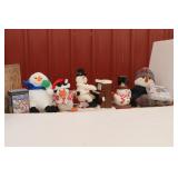 Snowman Playing The Piano "Let It Snow", Ceramic